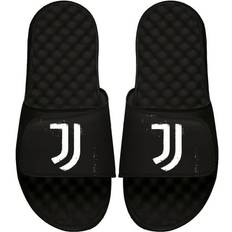 Islide Men ISlide Black Juventus Distressed Logo Slide Sandals