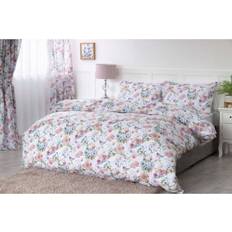 Belledorm Duvet Covers Belledorm Secret Garden Floral Duvet Cover White