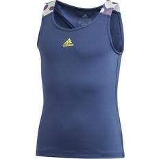 Yellow Tops Adidas Girl Keyhole Tank - Azul