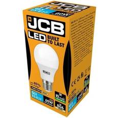 Light Bulbs JCB LED A60 806lm Opal 10w Light Bulb E27 2700k White