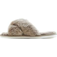 Brahny W Plush Slipper Pine Bark