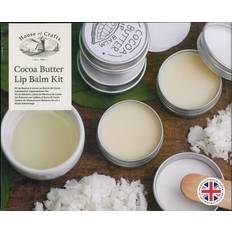 House of Crafts Your Own Natural Cocoa Butter Lip Balm Kit Set Gift Idea