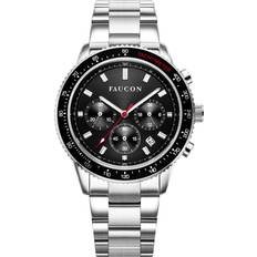 Faucon Speedtimer F10013 Man 43 mm Analogt Safirbelagd 22 mm