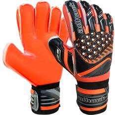 Orange Goalkeeper Gloves Orange, For to Years Old Goalkeeper Gloves Finger Spine Protection