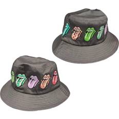 Grå - Herre Hatter Rolling Stones Multi-Tongue Bucket Hat Mid Grey