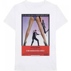 James Bond For Your Eyes Poster T-Shirt White