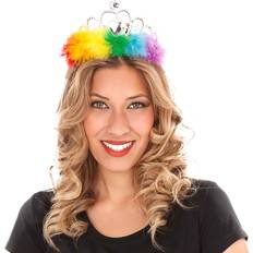 Crowns & Tiaras My Other Me Headband Pride Crown Rainbow