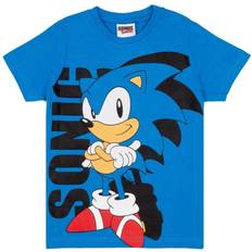 Kinderbekleidung Sonic the Hedgehog Cartoon Character T-Shirt Blue 6-7 Years