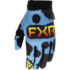 FXR Reflex 2023 Motocross Gloves - Black/Yellow