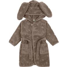 Bathrobe with Bunny Ear - Cashew