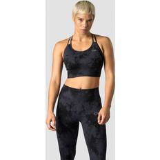 ICANIWILL Define Seamless Tie Dye Sports Bra Midnight