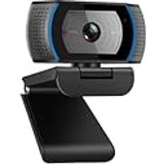 Webcams Angetube Angetube Webcam mit Mikrofon und Privatsphäre-Abdeckung, PC-Kamera, Autofokus-Webcam, 1080P USB-Webkamera mit Software-Steuerung für Mac und Windows, PC-Computer-Kamera kompatibel mit