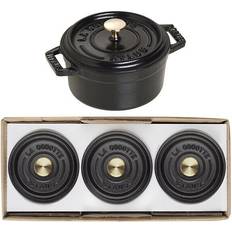 Staub cocotte 3-er set rund 14 cm