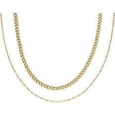 Fossil Damen Schmucksets Fossil Kette JEWELRY JF04598SET gold