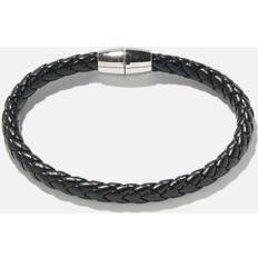 Smycken Montini Rundflätat armband herr svart