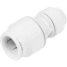 JG Speedfit Reducing Straight Coupler 15 x 10mm in White Plastic