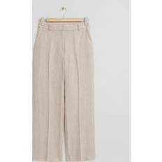 & Other Stories Bukser & Shorts & Other Stories Beige Bukser Hørblanding Neutral