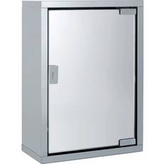Silver Bathroom Cabinets Steel Bathroom Mirror Cabinet