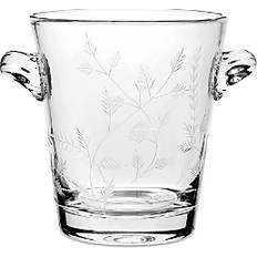 Vidrio Cubos de hielo William Yeoward Crystal American Bar Daisy B Ice Bucket with Tongs Cubo de hielo