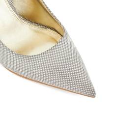 Dune London Heels & Pumps Dune London Attention Court Shoes Silver