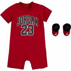 Jordan Infant Romper Bootie Set - Rojo