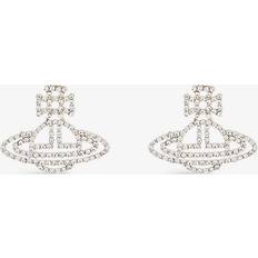 Vivienne Westwood Crystal Earrings Vivienne Westwood Vivienne Westwood Annalisa Earrings, Platinum Plated