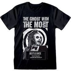 Beetlejuice Beetlejuice wanted unisex t-shirt black Schwarz