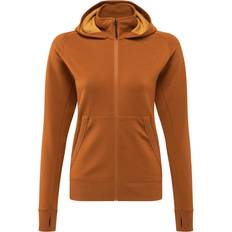 Föhn Women's Merino Hoodie, Umber