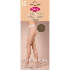 Natur Strumpfhosen Silky Womens/Ladies Naturals Ultra Transparente Strumpfhosen 1 Paar