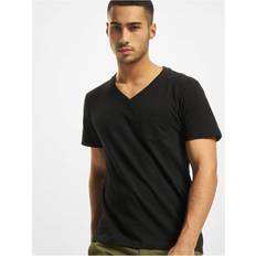 V-Neck T-shirt 3-Pack - Black