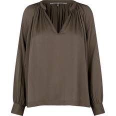 Second Female Kläder Second Female Drape Tunic Blouse Dam Blusar