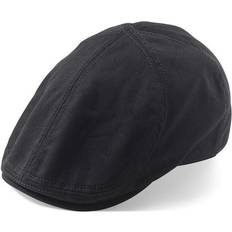 Flat cap Desmond Duckbill svart