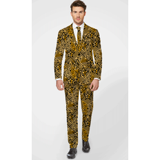 OppoSuits Udklædningstøj OppoSuits Golden Geo Star Jakkesæt 62