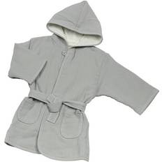 Baby Badjassen Muslin Badjas - Grijs