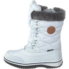 Vita Vinterskor Barnskor Eskimo Frosty Jr Waterproof 01 White Vit