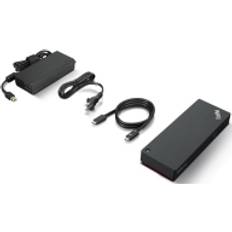 Lenovo ThinkPad Universal Thunderbolt 4 Smart Dock Wired Black