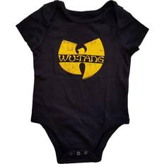 Wu-Tang Clan Baby Logo Babygrow Black