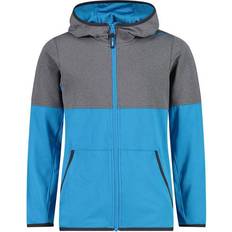 Elastane Jackets CMP Kinder-Stretchjacke mit Fester Kapuze, Anthrazit Mel