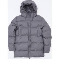 Rains Parkaser Jakker Rains Alta Puffer Parka Grey