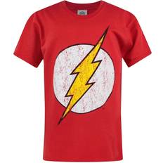 Flash Official Distressed Logo T-Shirt Red 12-13 Years