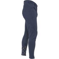 Spandex Trousers Aubrion Walton Breeches Navy 9-10 Years