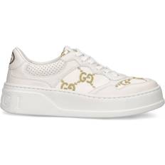 Gucci GG Leather Trainers - White