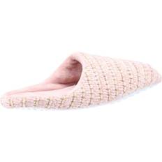 Multicoloured Slippers Divaz Pink Juniper Knitted Mule Slipper