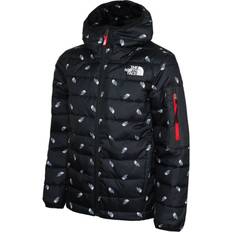 The North Face Outerwear The North Face Junior Boys Padded II TNF Black Tossed Logo Print