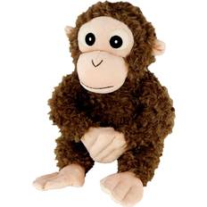 The Magic Toy Shop 8 inch Brown Hanging Orangutan Plush Cuddly Teddy Stuffed Wild Animal Kids Soft Toy