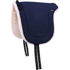 Polyester Sadelunderlag QHP Bareback Pad - Navy