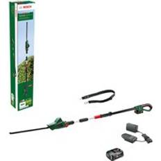 Bosch pole hedge trimmers Bosch Bosch UNIVERSALHEDGEPOLE P4A 18v Cordless Telescopic Pole Hedge Trimmer 430mm 2 x 2.5ah Li-ion Charger