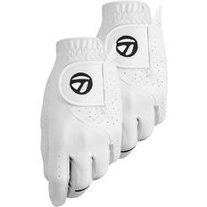 TaylorMade Guanti da golf TaylorMade Stratus Tech 2-Pack White Mano Sinistra M Guanti da Uomo