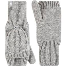 Grey - Women Gloves Heat Holders Converter Mittens