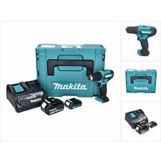 Makita df 333 dnx12 bohrschrauber 12v 30 akku 2 ah akku 18 v 5 ah lader